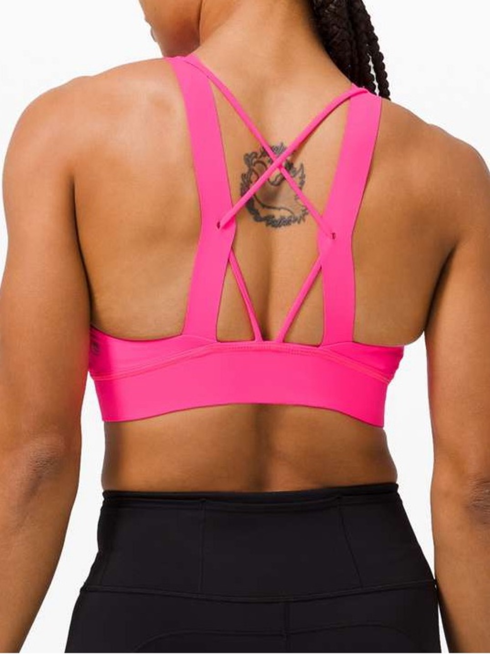 Lululemon Strong at Heart Sports Bra Pink Size 6